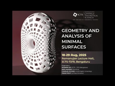 Generic Regularity for Minimizing HypersurfacesUp to Dimension 11 (Lecture 3) by Felix Schulze