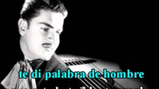 palabra de hombre jose alfredo jimenez karaoke