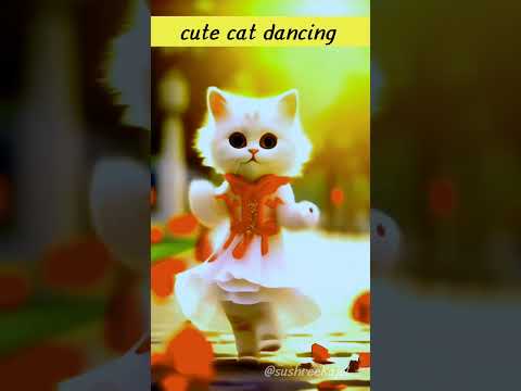 Cute Cat Dance🥰#shorts#trending#viralvideo#cat#catdance#aicat