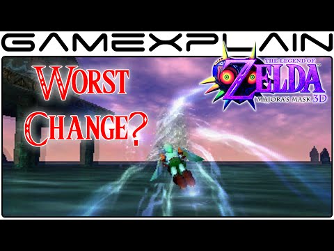 The Worst Change in Zelda: Majora's Mask 3D? (Zora Swimming)