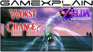 The Worst Change in Zelda: Majora's Mask 3D? (Zora Swimming)
