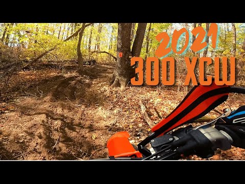 Test riding the 2021 KTM 300 XCW at Crow Canyon !