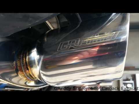 2011年 アキュラTSX V6 GReddy SP Supreme Catback Exhaust "Project Senketsu" (2011 Acura TSX V6 GReddy SP Supreme Catback Exhaust "Project Senketsu")