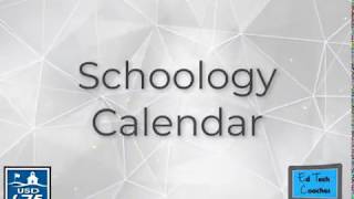 Schoology Calendar