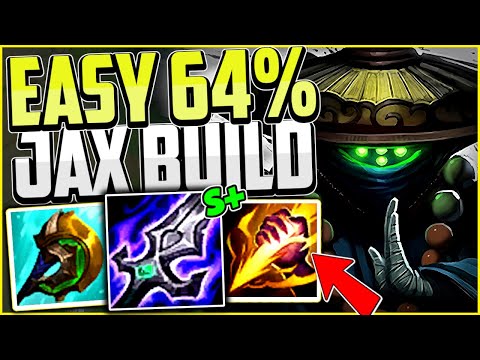 EASY 64% WR JAX JUNGLE BUILD IS LEGIT BUSTED👌 | How to Play Jax Jungle for Beginners Season 13