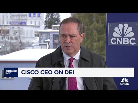 Cisco CEO Chuck Robbins on impact of tariffs, AI innovation and future of DEI thumbnail