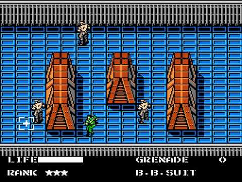 [TAS] NES Metal Gear by dunnius in 22:24,55