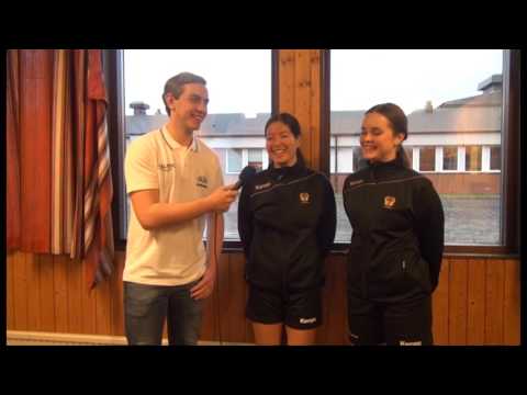 Tjejer påväg mot Sverigecupen