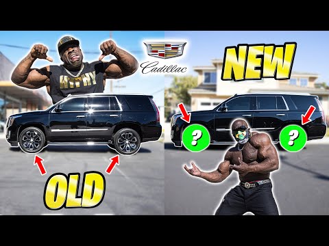 I PUT NEW 24" RIMS ON MY CADILLAC ESCALADE