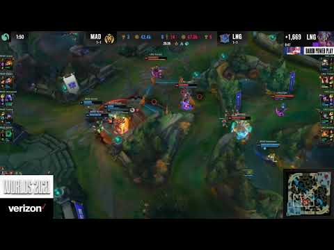 WOLRDS 2021 LOL!! LNG Icon SMURFING ON SYNDRA!!