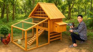 Overcome challenges for a self sufficient life with a DIY chicken coop