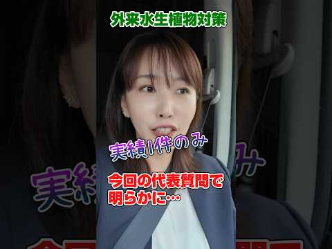 国際関係学科 【外来水生植物対策】農家への支援制度　#水野ゆうき #ナガエツルノゲイトウ #オオバナミズキンバイ