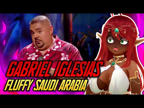 FLUFFY VISITS SAUDI ARABIA!! | Gabriel Iglesias Reaction