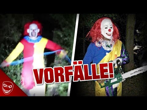 Die schrecklichsten Killer-Clown Vorfälle! Das Ausmaß der Horror-Clowns!