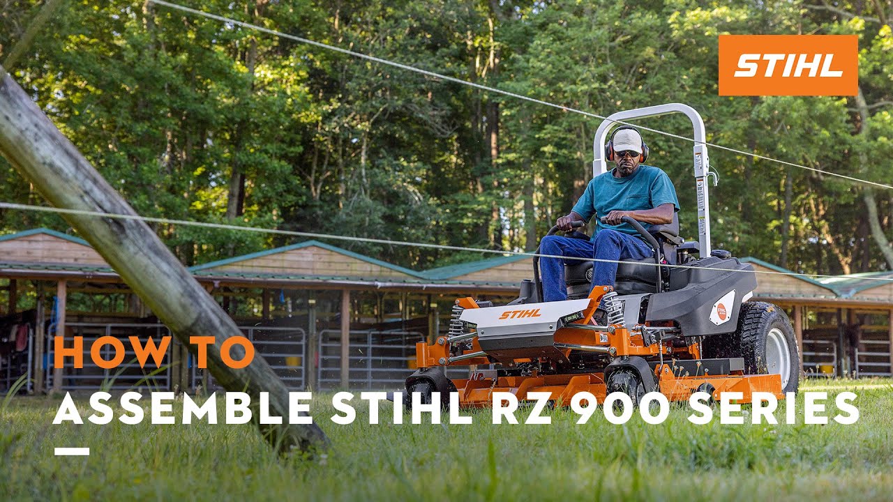 How to Assemble: STIHL RZ 900 Series | STIHL Tutorial