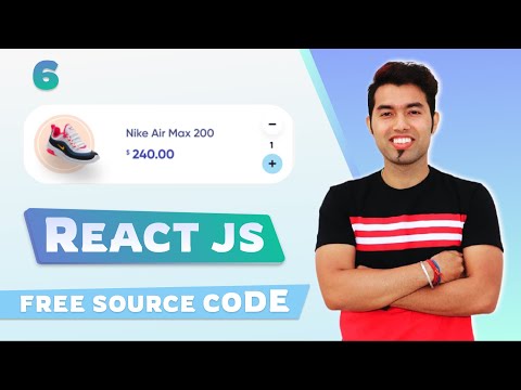  Shopping Cart Item Quantity INCREMENT In React JS in Hindi | Part 6