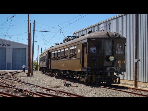 Sacramento Northern #1005 At The Western Railway Museum