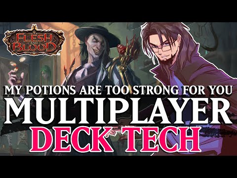 FLESH AND BLOOD MULTIPLAYER DECK TECH ► POTION SELLER KAVDAEN