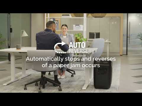 Video of the Fellowes AutoMax 200M Shredder