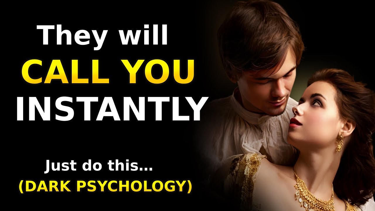 They Will Call You Instantly After This Video… (Dark Psychology)