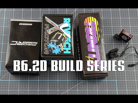 Team Associated B6.2d build series - Unboxing and installing electronics