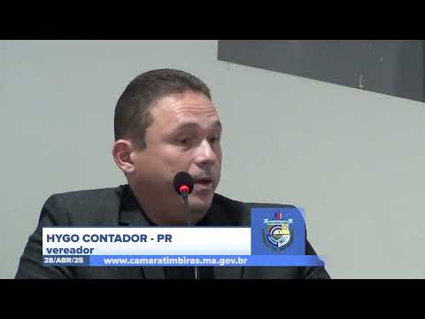  SESSÃO DIA 28/04/2025 – PRONUNCIAMENTO DO VEREADOR HYGO CONTADOR