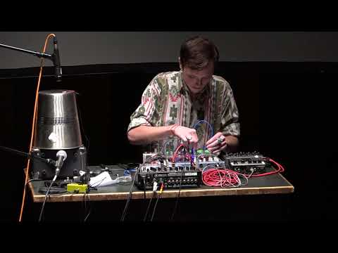 Grant Bouvier: performance @ Sonic Arts concert, fall 2017