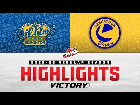 Edmonton Oil Kings at Saskatoon Blades 01/09 | WHL Highlights 2025-26