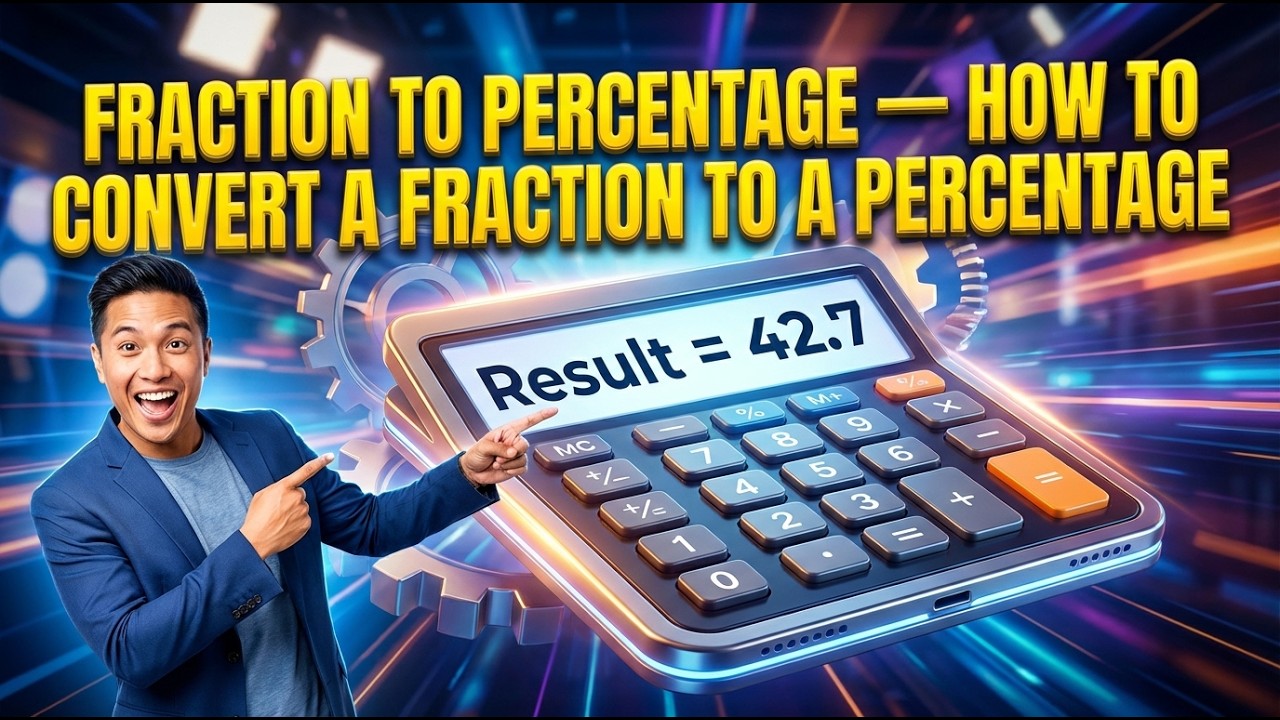 Fraction to Percentage Calculator