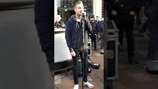 Tom Chaplin Live in Glasgow HD - Quicksand - Buchanan St precinct.Glasgow 04.12.2017