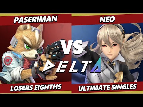Delta 2 Top 8 - Paseriman (Fox) Vs. Neo (Corrin) SSBU Ultimate Tournament