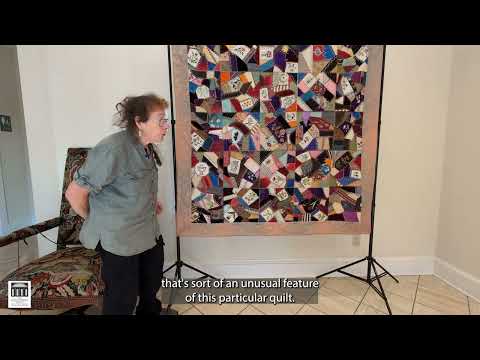 ✨ #ArtifactFriday – The McFaddins’ Crazy Quilt ✨