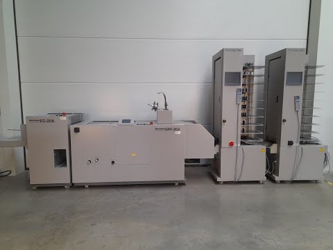 Horizon used booklet maker VAC-100a VAC-100c SPF-20A FC-20A - LA-POSTPRESS - #22932