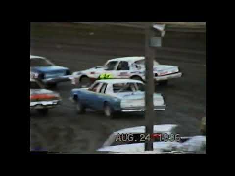 Stock Cars - Riviera Raceway - 8-24-1996