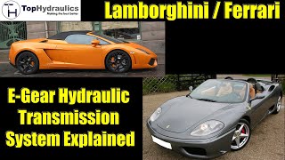 Lamborghini / Ferrari E-Gear System Overview