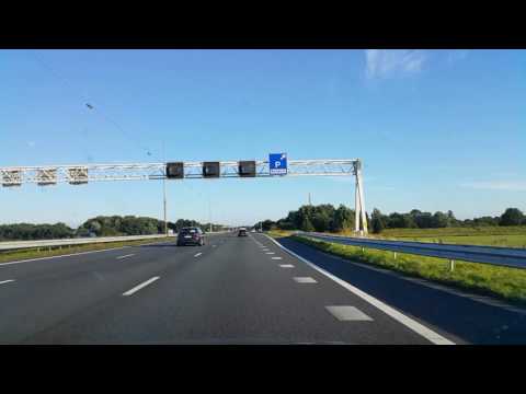 Dashcam Beelden Muiden : A1 Knooppunt Muiderberg  ----》 Knooppunt Eemnes