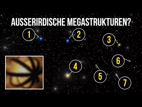 Wissenschaftler haben 7 Sterne entdeckt, die Anzeichen für außerirdische Zivilisationen zeigen!