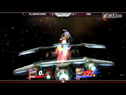 VS Weekly 3/17/16 - Winners Qtrs - Master Raven (Sheik) vs. Eden (Fox) - Smash 4