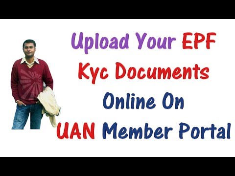 How to Upload  KYC Document PAN Card | Adhaar Card | Bank Details on EPFO  Member Portal in Hindi Video