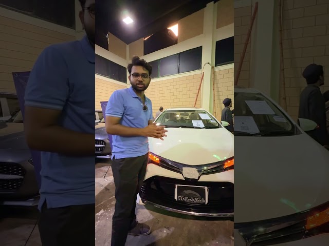 Toyota Corolla 2022 showcased at PakWheels Car Mela, Karachi Expo Center!
