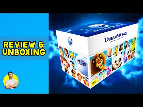 DreamWorks Animation: Complete 42 Movie Collection Blu-ray Unboxing & Review!