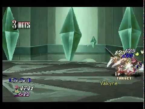 Tales of Eternia Boss fight Valkyrie - Hard