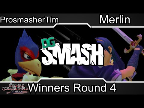 DGSmash2 - ProsmasherTim (Falco) Vs. Merlin (Marth) - Winners Round 4 - Melee