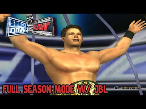 WWE SmackDown! vs. Raw - Full Season Mode w/ John Bradshaw Layfield (JBL) (PS2)