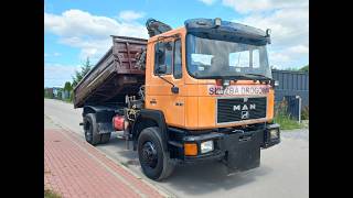 MAN 17.232 4x4 TIPPER + CRANE volquete | Imagen 4 - Autoline