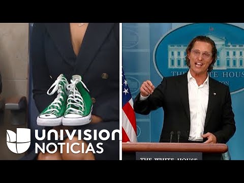 “Maite wore these sneakers every day”: Matthew McConaughey’s moving message about the victims