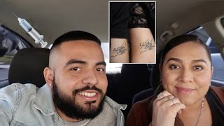 GETTING MATCHING TATTOOS WITH MY MOM!