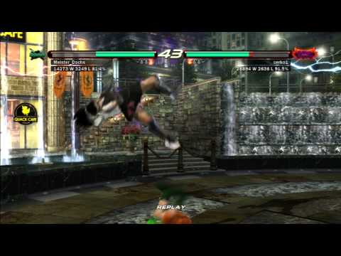 Tekken 6-  Meister Dachs Vs cerko1