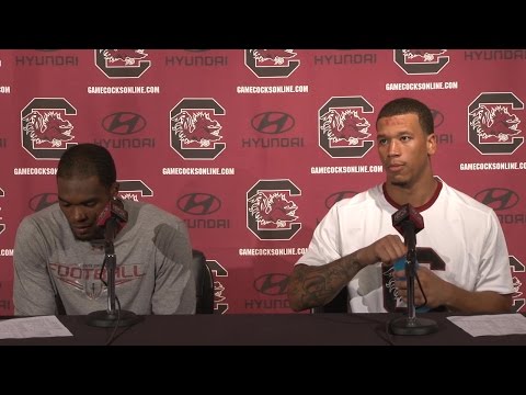 Isaiah Johnson & Brandon Wilds Post-Game Press Conference (Kentucky) - 9/12/15
