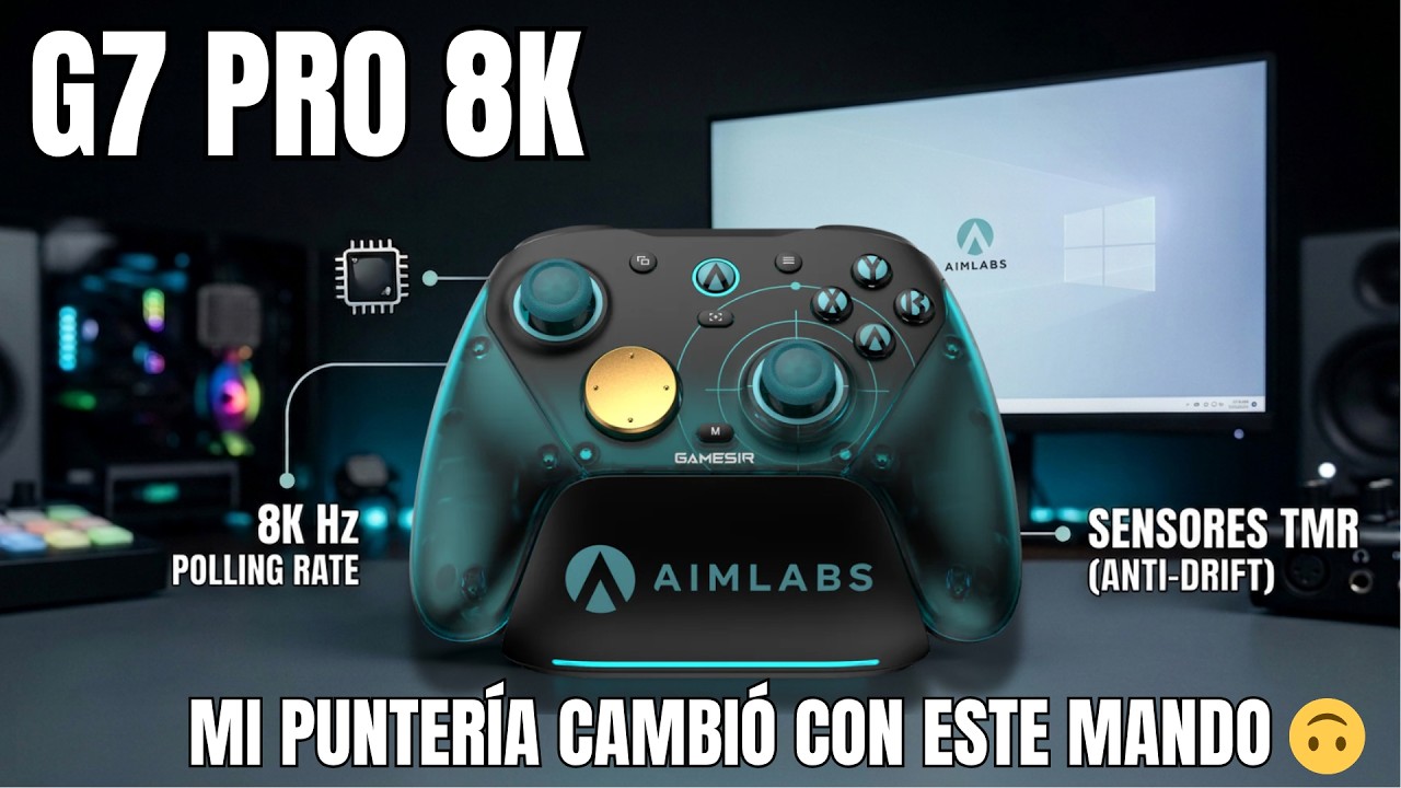 🤯 ¿Es el GameSir G7 Pro 8K el mejor mando para PC, Android y Switch 2? 